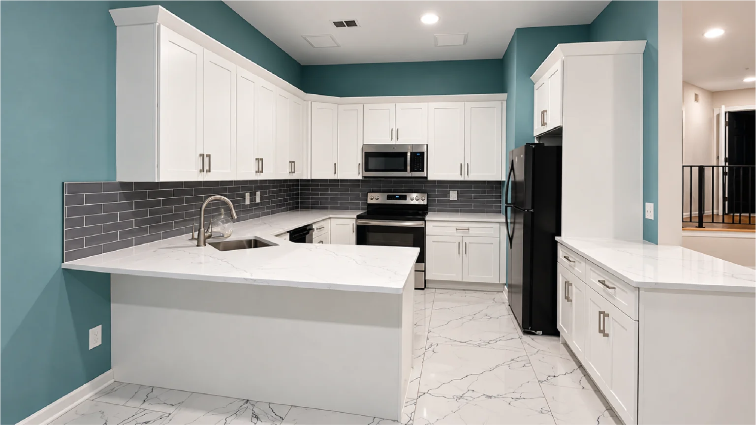 Tile Floor — Kitchen — Frederick, MD
