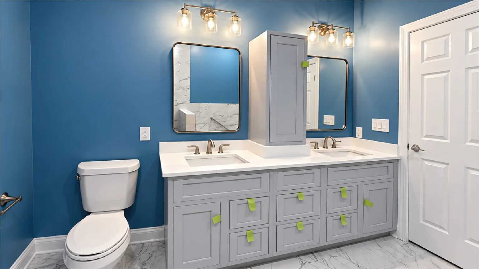 After — Guest Bath Renovation · Laurel, MD