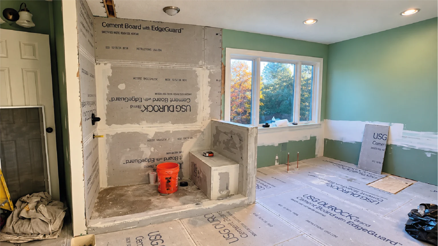 Before — Walk-In Shower Build · Frederick, MD